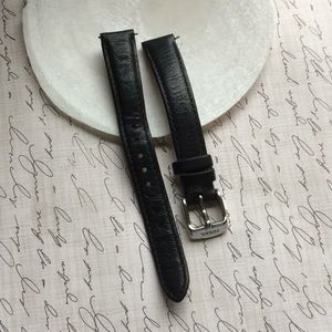 Fossil black watch strap